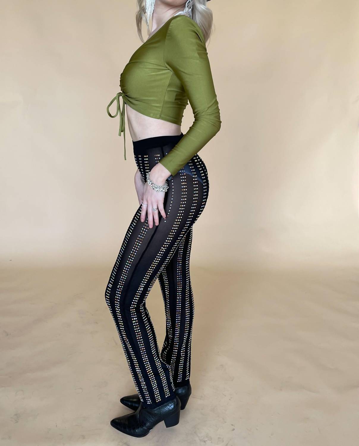 Blue Blush - Green Eyed Girl Top