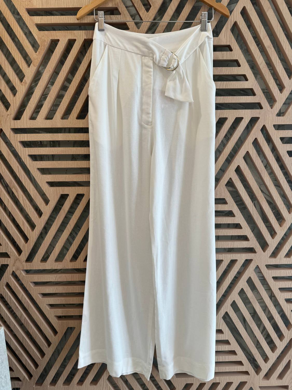 Dress To - High Waist Linen Pants