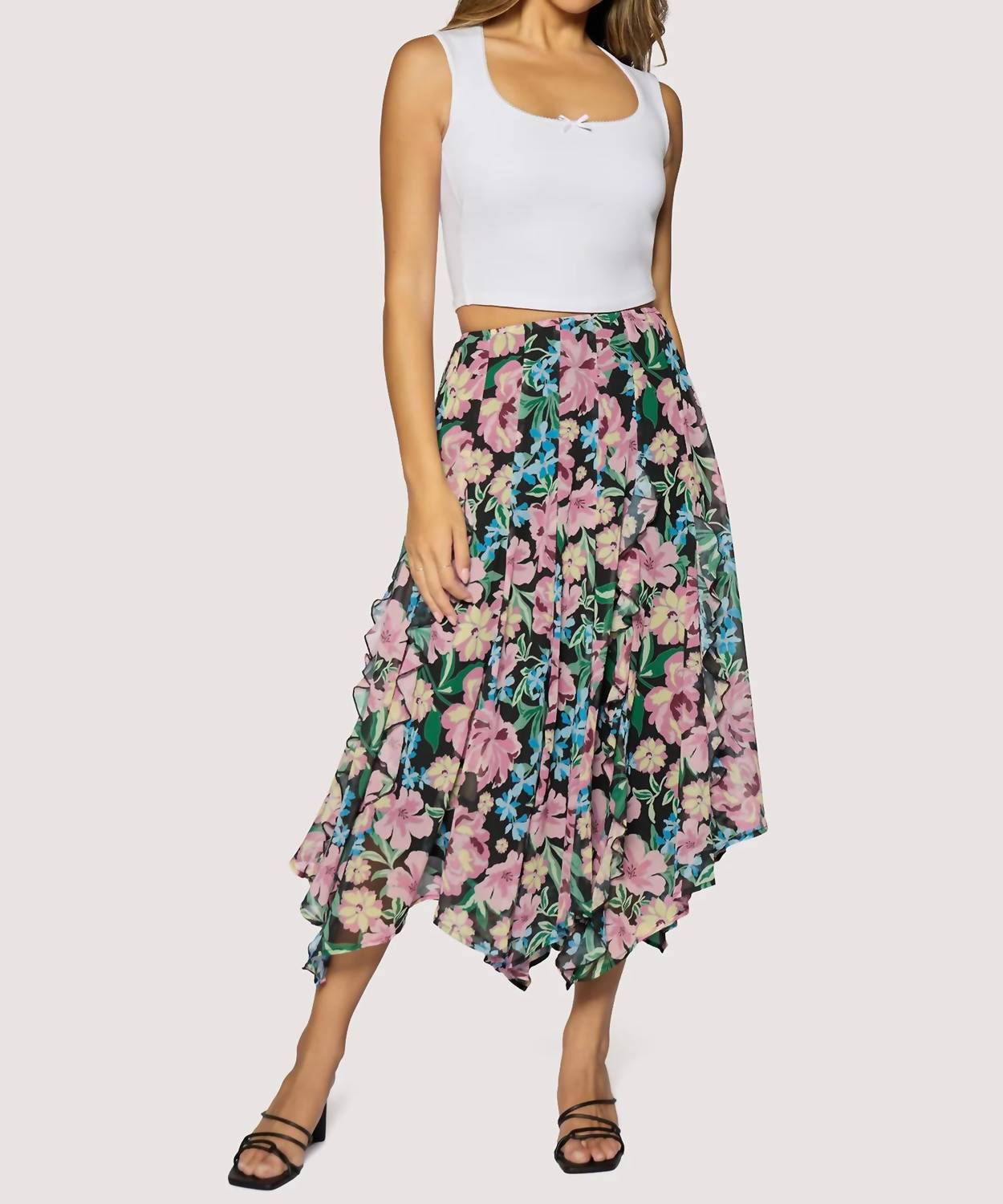 Lost + Wander - Camilla Bloom Maxi Skirt