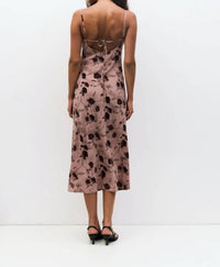 Mod Ref - Lightweight Cowl Neck Floral Slip Dress