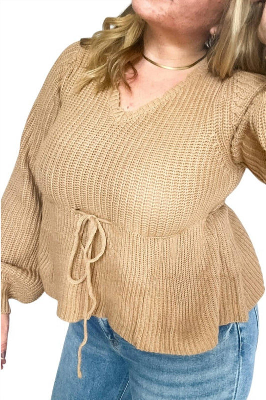 Le Lis - Sadie Puff Sleeve Sweater