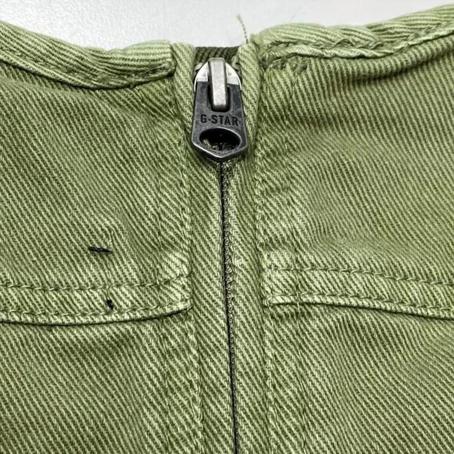 G-Star Women’s Short Corset Flare Twill Denim Mini Dress in green - women's dress - view 6