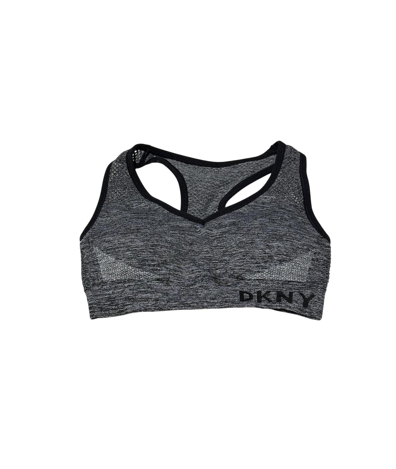 Dkny - Women's Sport Medium Impact Seamless Mesh-back Sports Bra