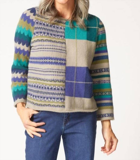 Habitat - Winter Whimsy Mixed Pattern Pullover