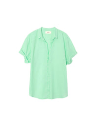 XIRENA Women's Channing Button Shirt in pistachio - women's long sleeve top