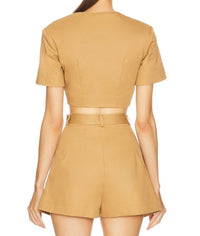 Matthew Bruch - Apron Crop Top