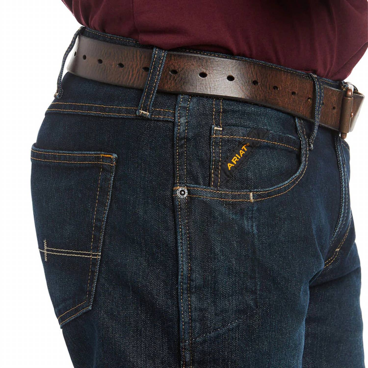 Ariat - Rebar M5 Straight Durastretch Edge Stackable Straight Leg Jean