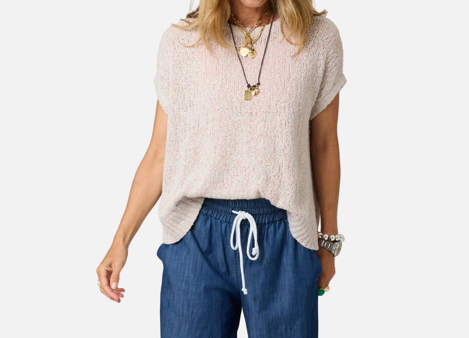 Kerri Rosenthal - Summer Vestie Sweater