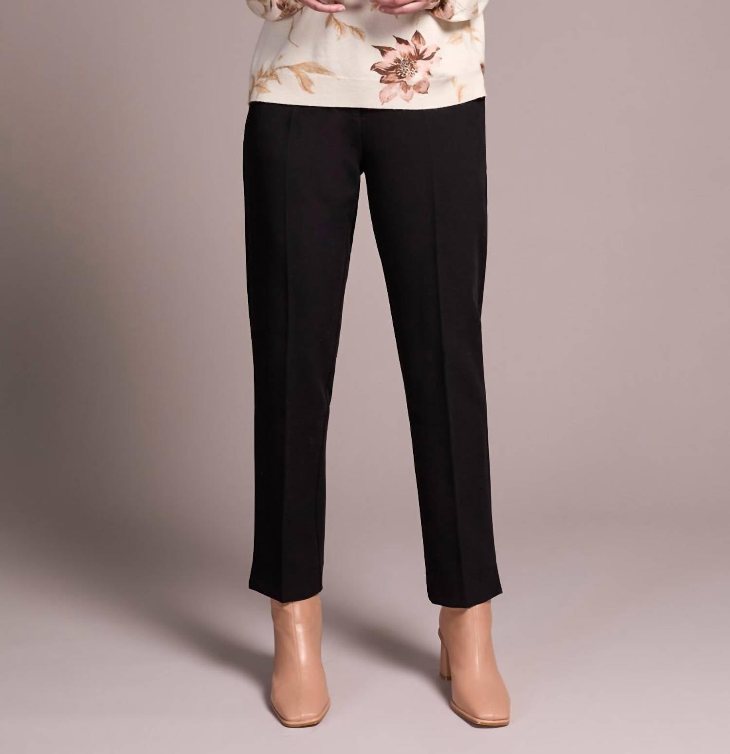 Tribal - Printed Long-Sleeve Funnel Neck Sweater