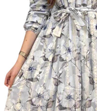 Harriet & Mary - Luxury Floral Print Midi Dress