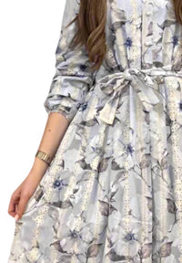 Harriet & Mary - Luxury Floral Print Midi Dress