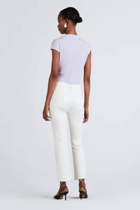 Derek Lam 10 Crosby - High Rise Crop Flare with Pintuck Jeans
