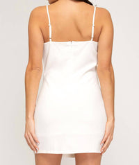 Little White Mini Dress