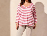Tribal - Patterned Two-way Dolman Top