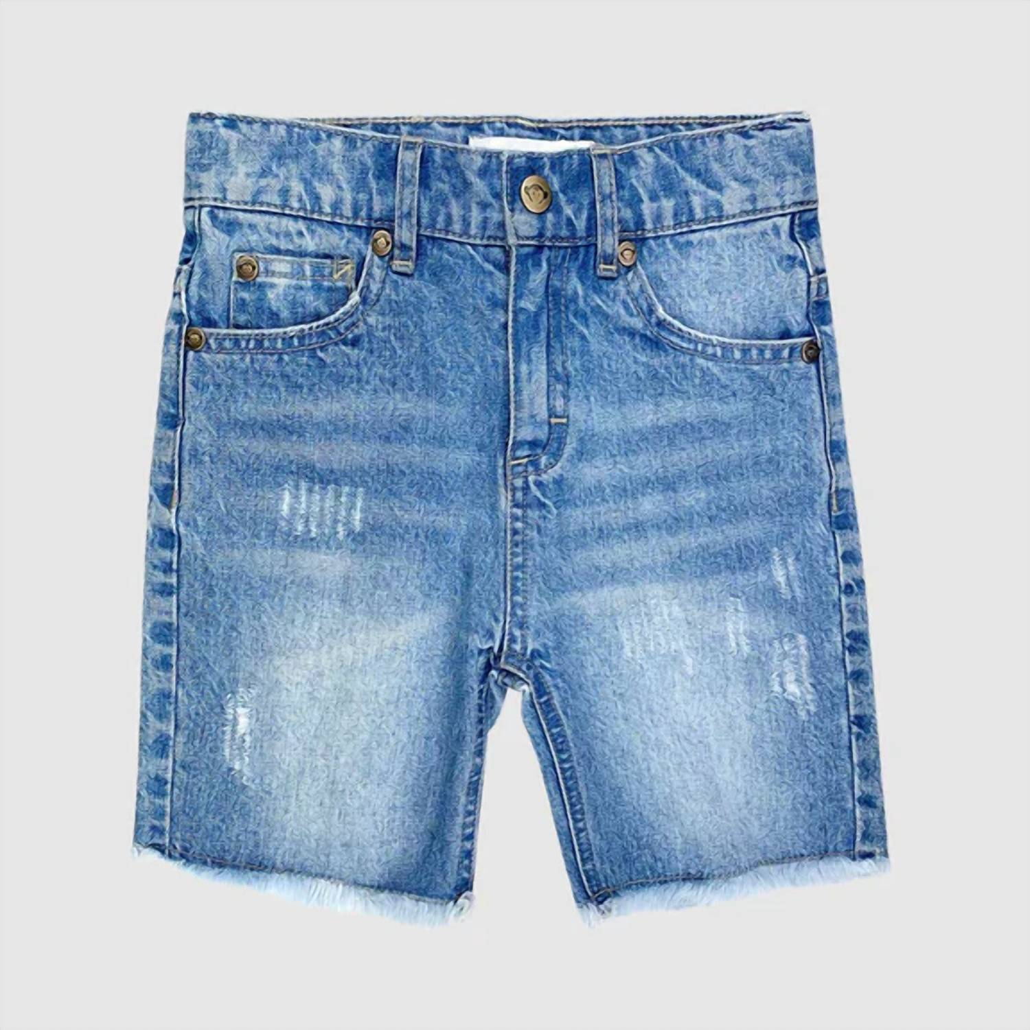 Appaman - Denim Frayed Hem Short