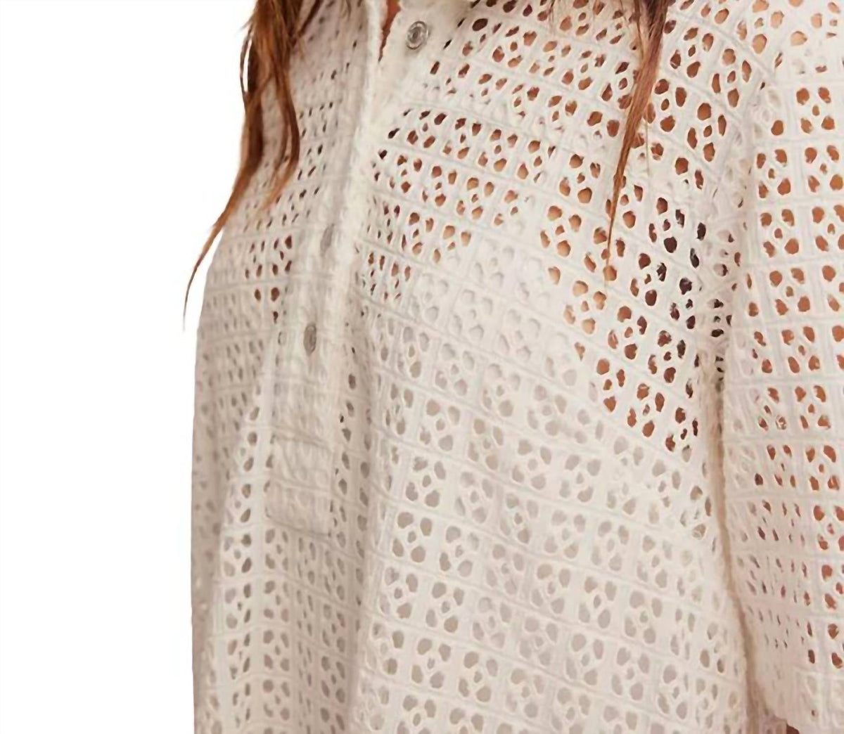 Free People - Remino Eyelet Dress