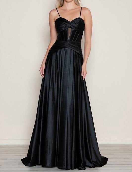 Babyfox - Stunning Moment Sweetheart Twist A-Line Gown