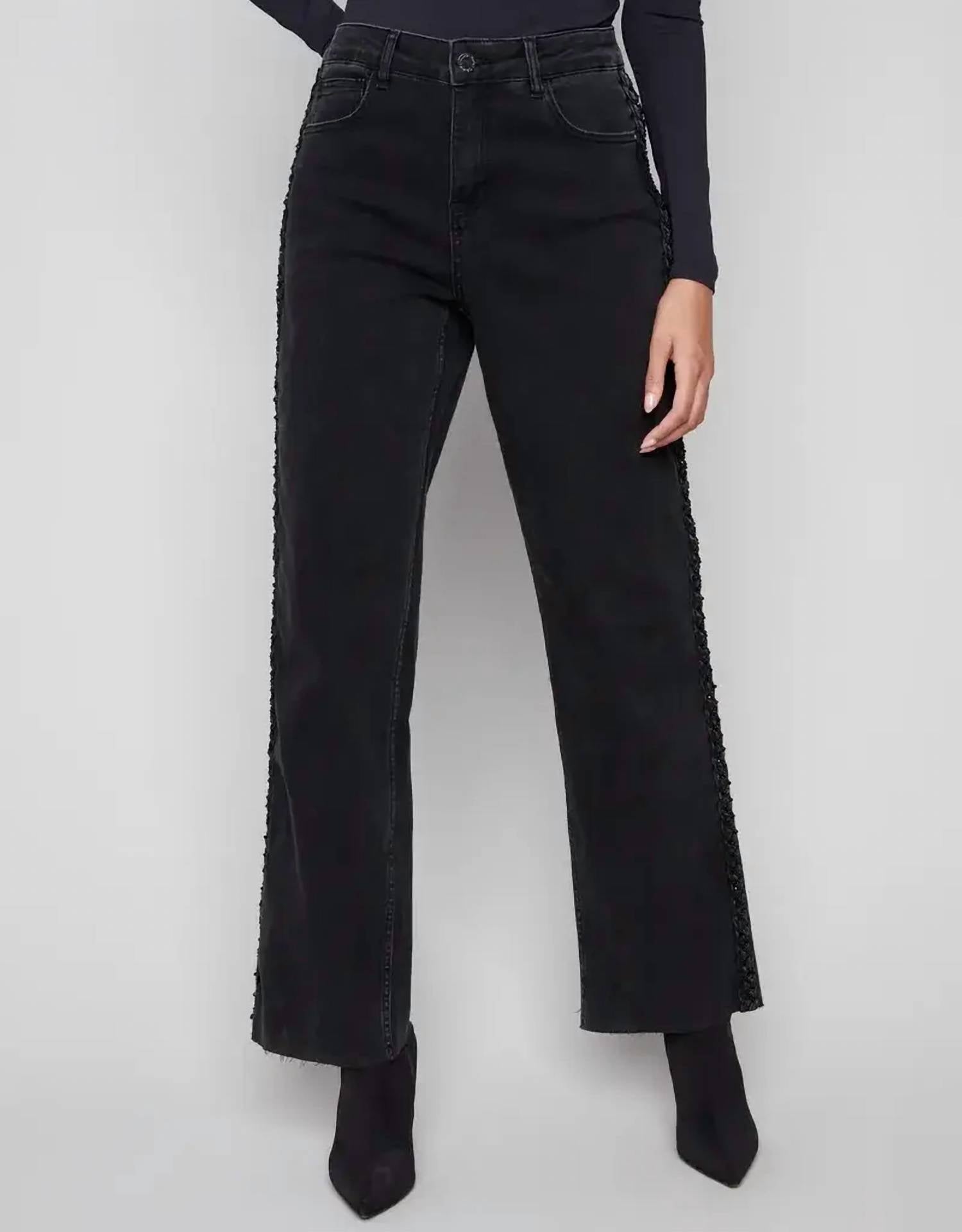 Charlie B - Braided Side Seam Jeans