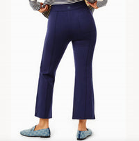 ADDISON BAY Ponte Waverly Flare Pants in navy - women's pants - view 5