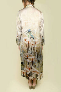 Bokja - Silk Z Long Sleeve Midi Dress