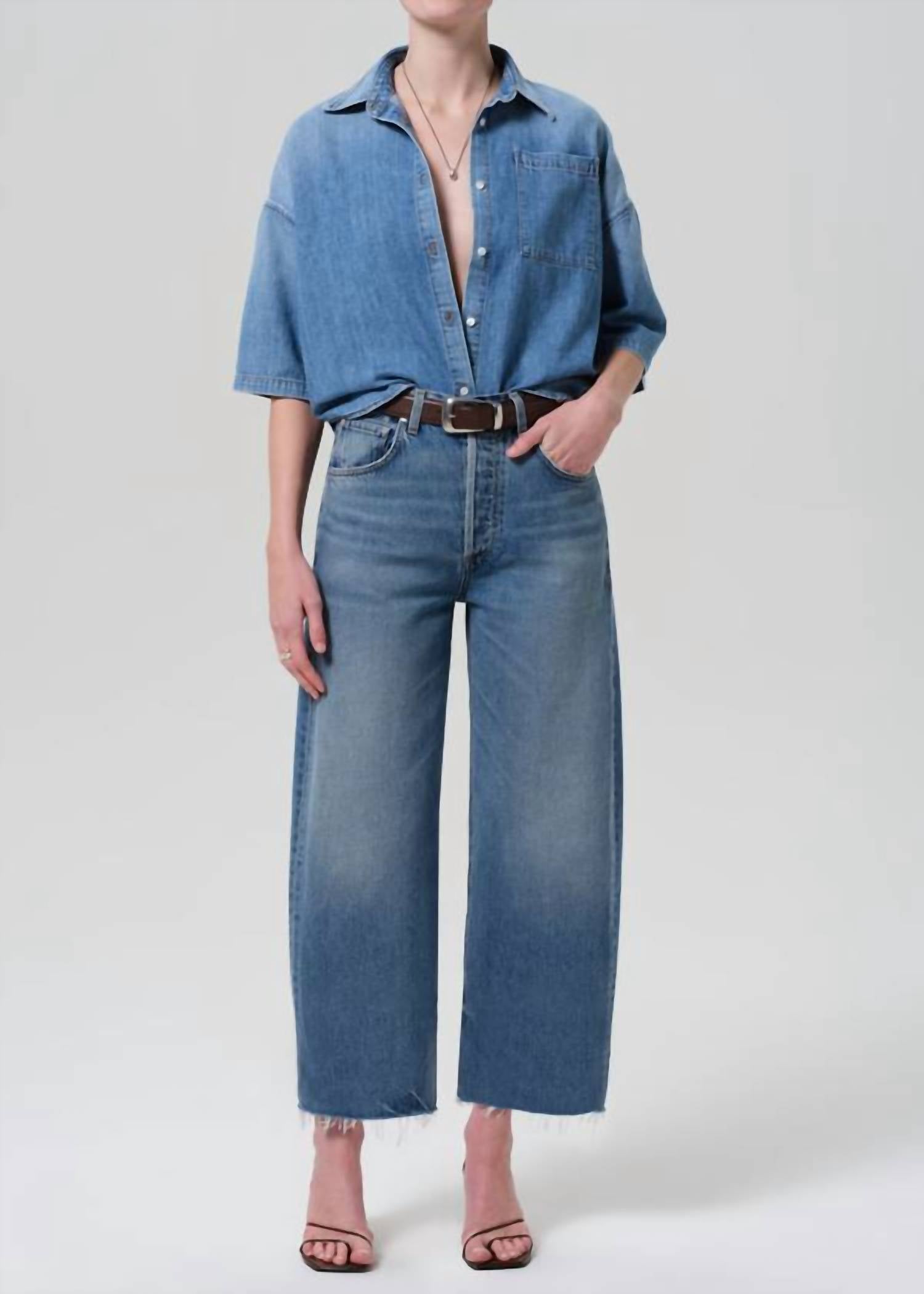 Citizens Of Humanity - Ayla Raw Hem Crop Jean