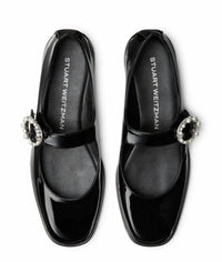 Stuart Weitzman - Women's Loralei Crystal Mary Jane Flats
