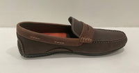 Martin Dingman - Men's Bermuda Waxed Nubuck Penny Loafer