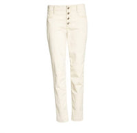 A.L.C. - Lace Up Ankle Pants with Exposed Button Fly