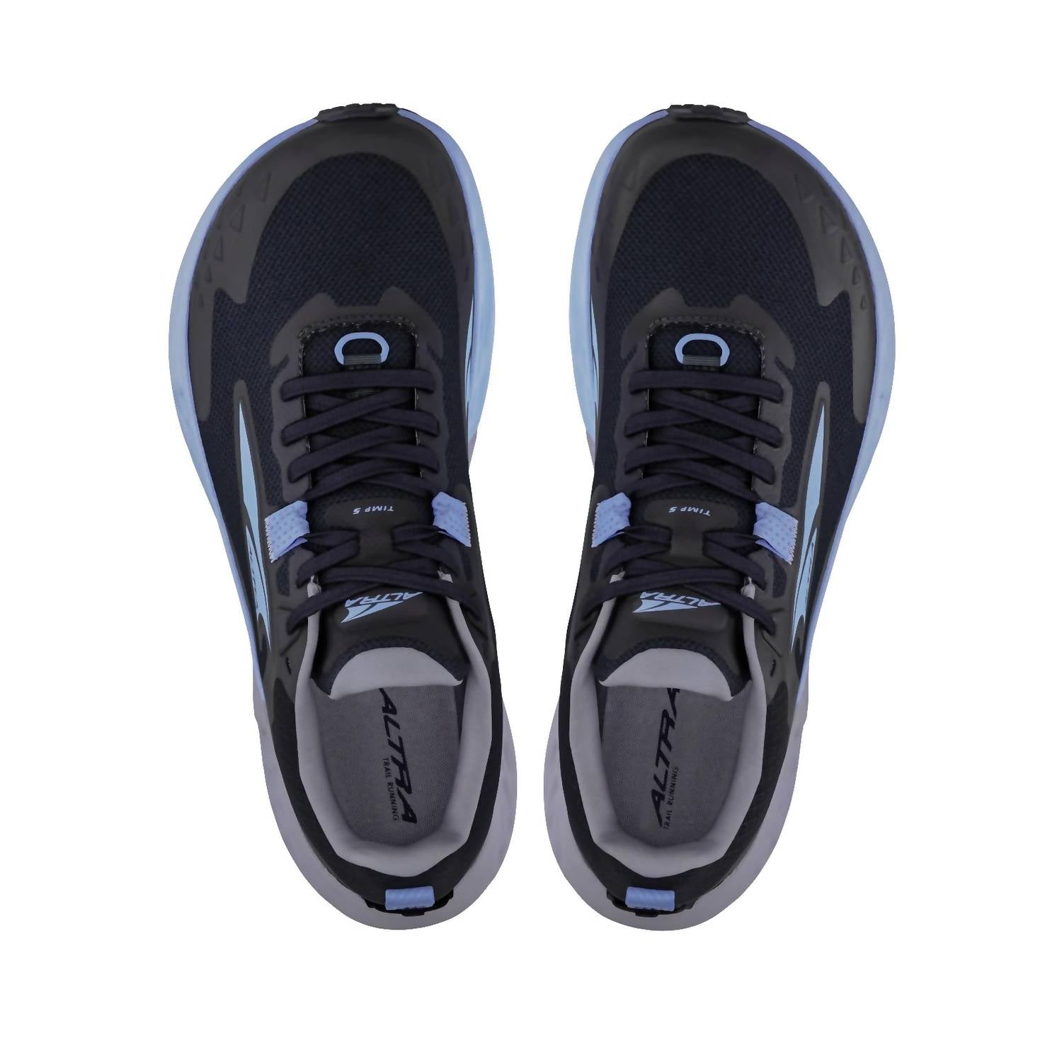 ALTRA Women's Timp 5 Trail Running Shoes in black 1 - women's shoe - alternate view