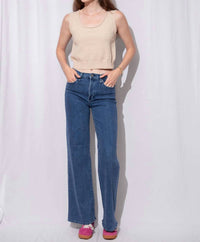 Just Black Denim - Women's Palazzo Jean