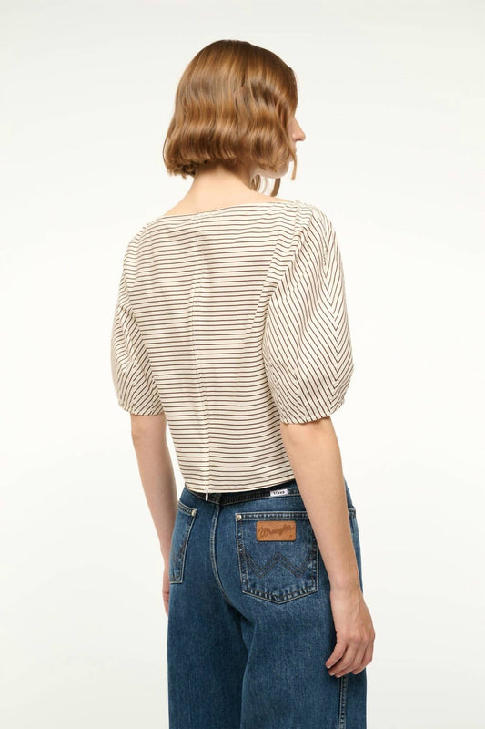 Staud - Didi Short Sleeve Top