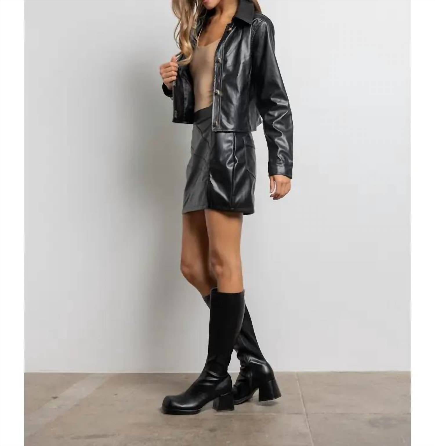 Kiwi - Veda Vegan Leather Jacket