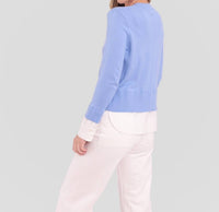 Alashan Cashmere - Duet Shirttail Crew Sweater