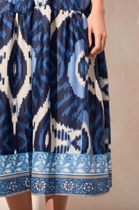 Tribal - Tie Shoulder Midi Dress