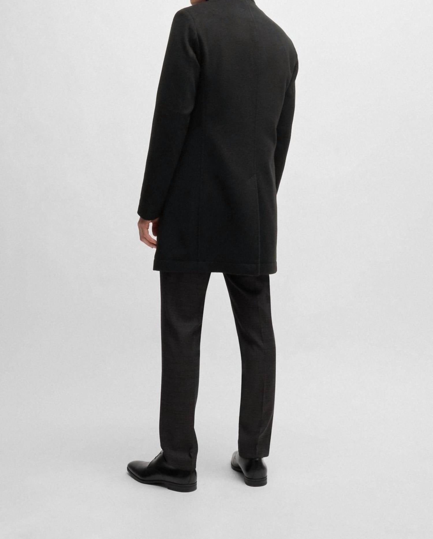 Hugo Boss - Men's Jared Topper Coat With Button Closure