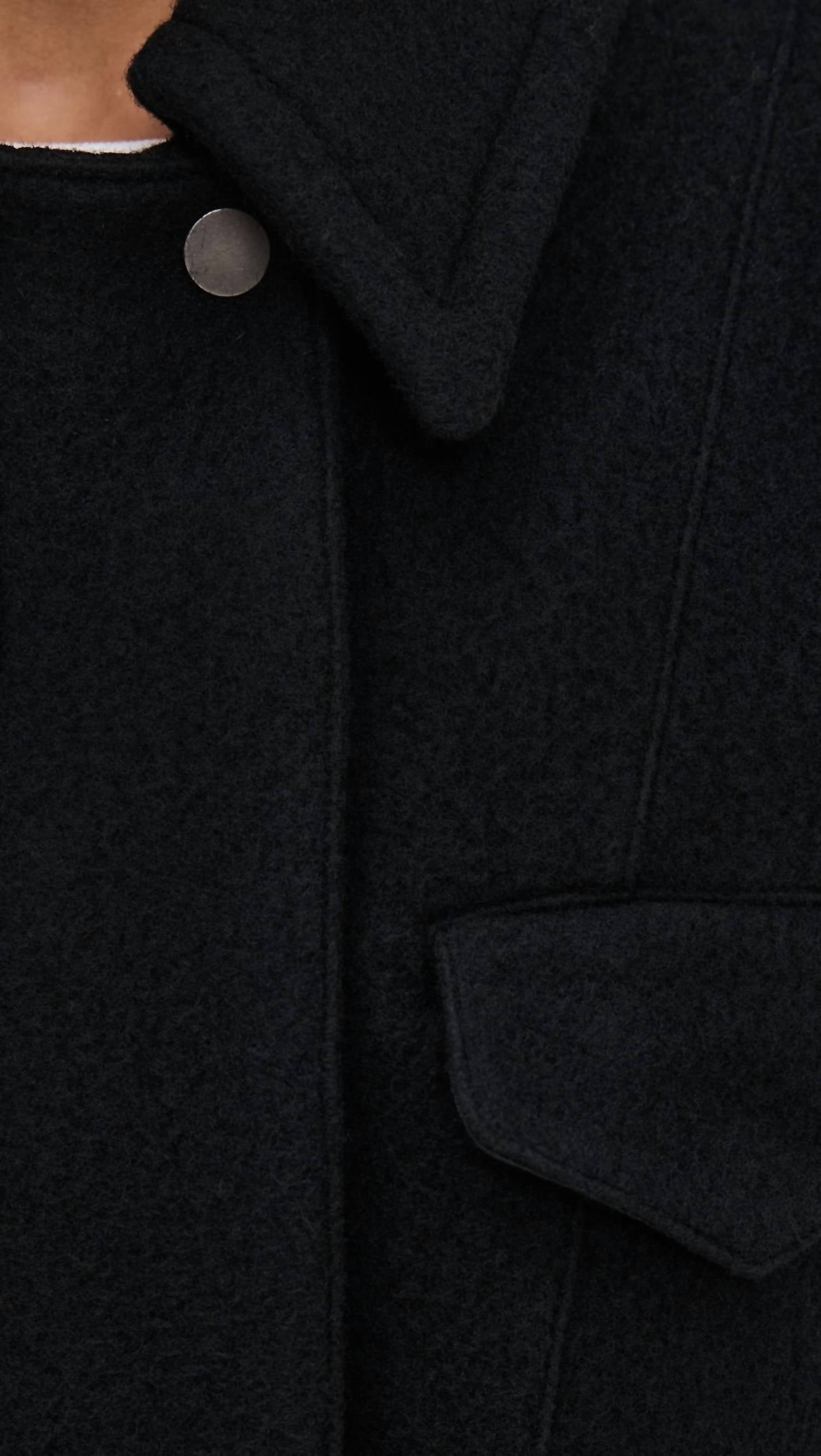 Vince - Cropped Wool Blend Jacket