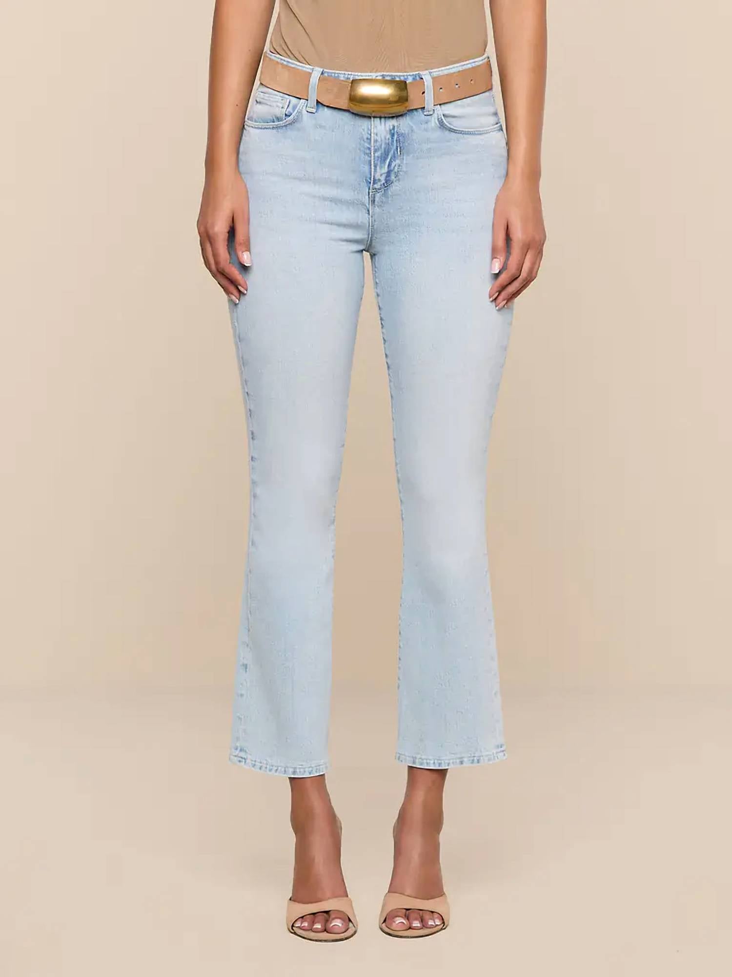 L'Agence - Tati Crop Micro Bootcut Jean