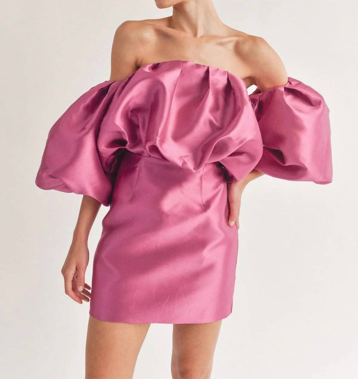 Wholesale Fashion Trends - Paris Off Shoulder Mini Dress