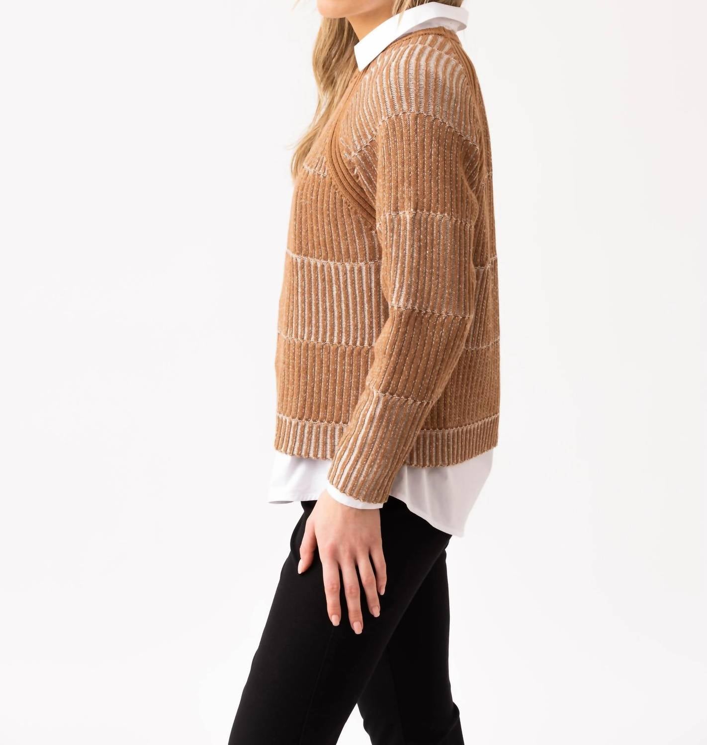 Marble - Removable Neck Sweater