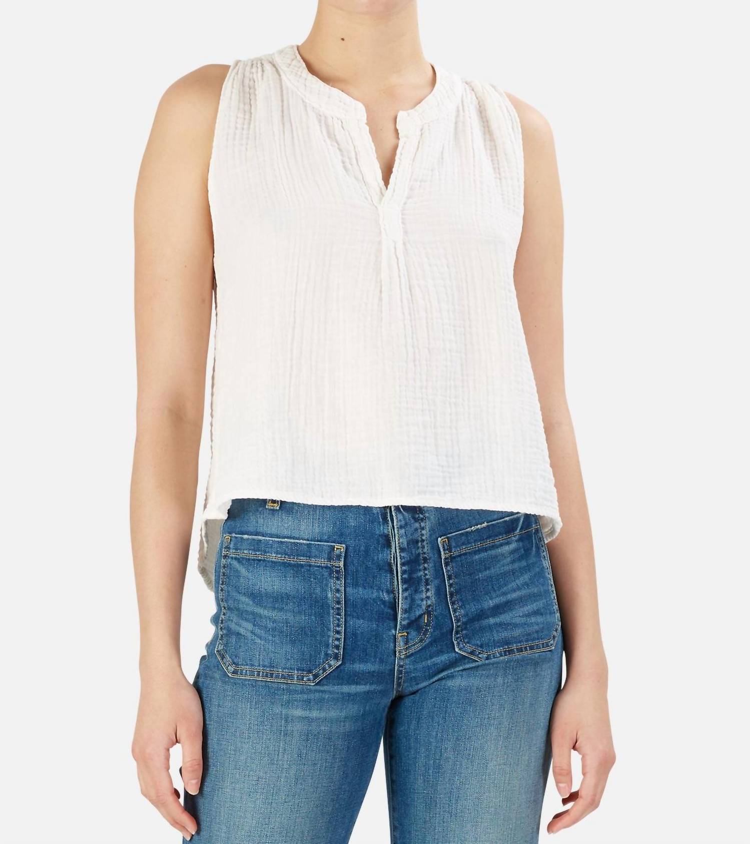 Nsf - Nepore Drapy Sleeveless Top