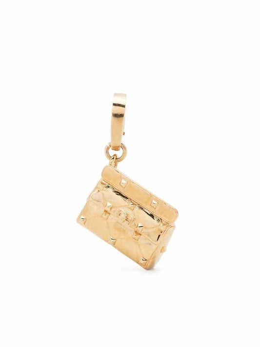 Valentino - Women's Rockstud Quilted Bag Pendant