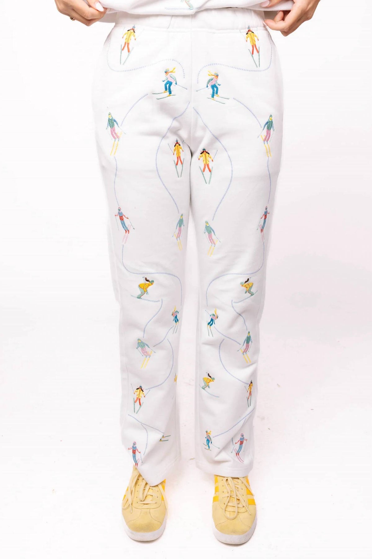 Queen Of Sparkles - Women's Skier Snow Path Sweatpant