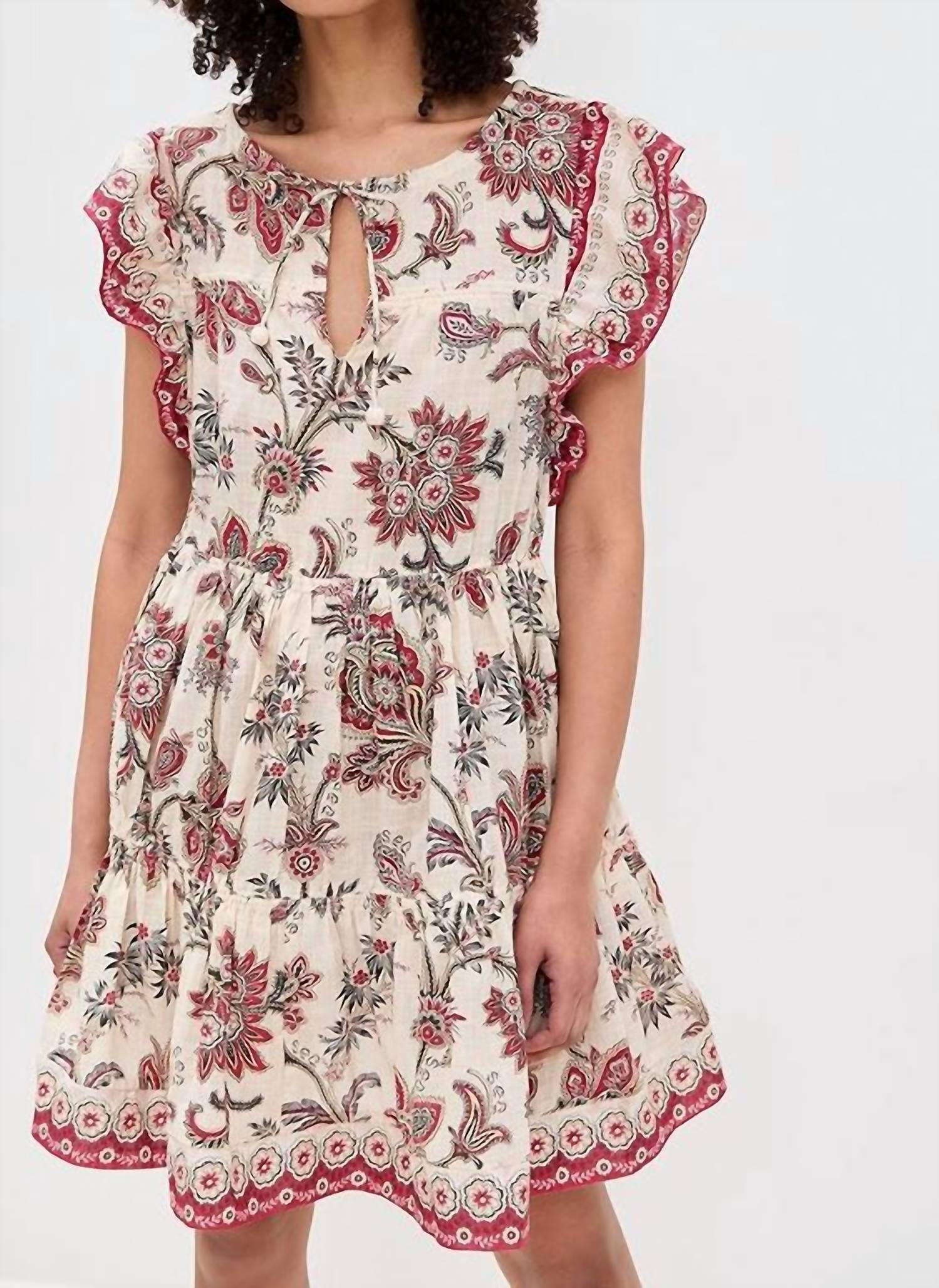 Sea - Cassandra Print Tunic Mini Dress