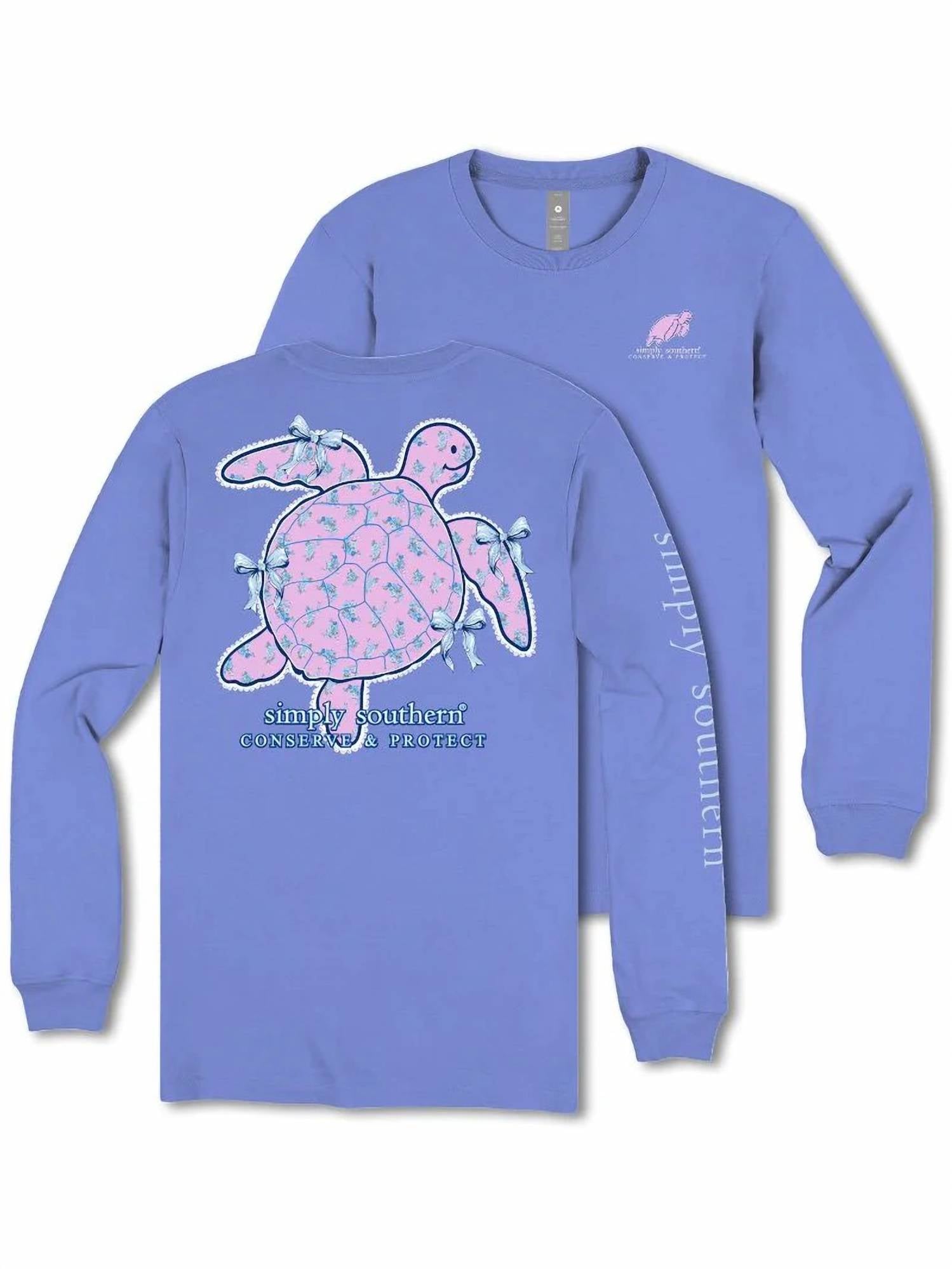 Simply Southern - Youth Turtle Tracker Long Sleeve T-shirt