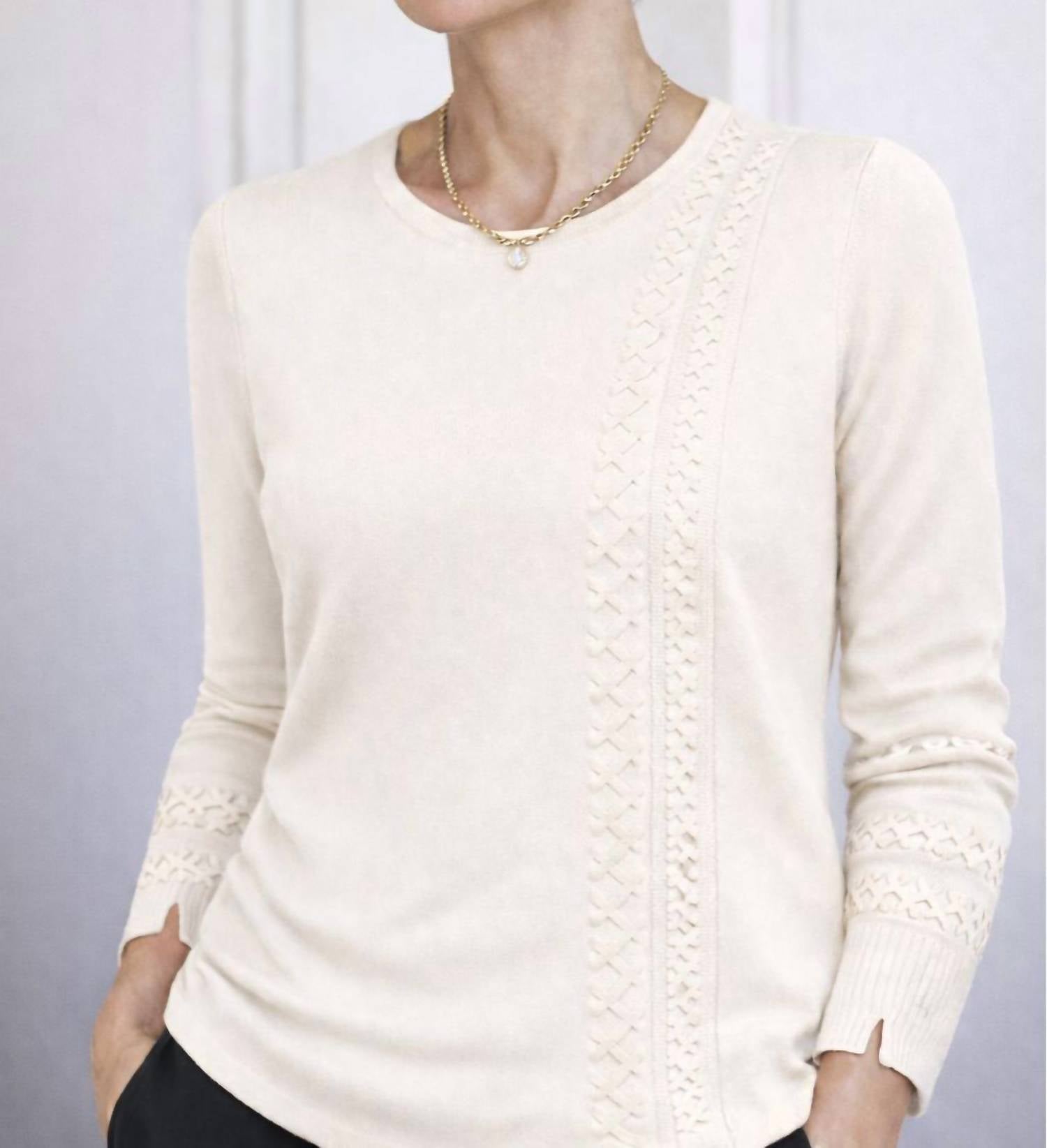 J'Envie/Eli - Weave Long Sleeve Tunic
