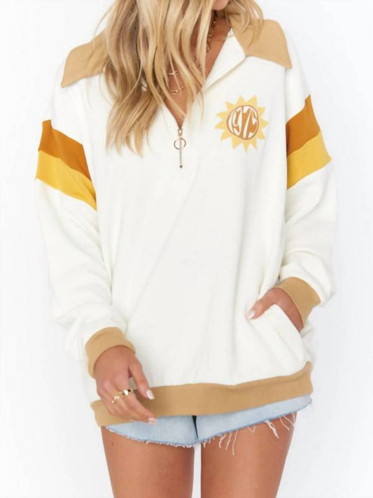 Benny Half Zip Sweatshirt Good Times