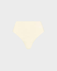 BONDI BORN Poppy Bikini Bottom in porcelain - women's swimwear - alternate view