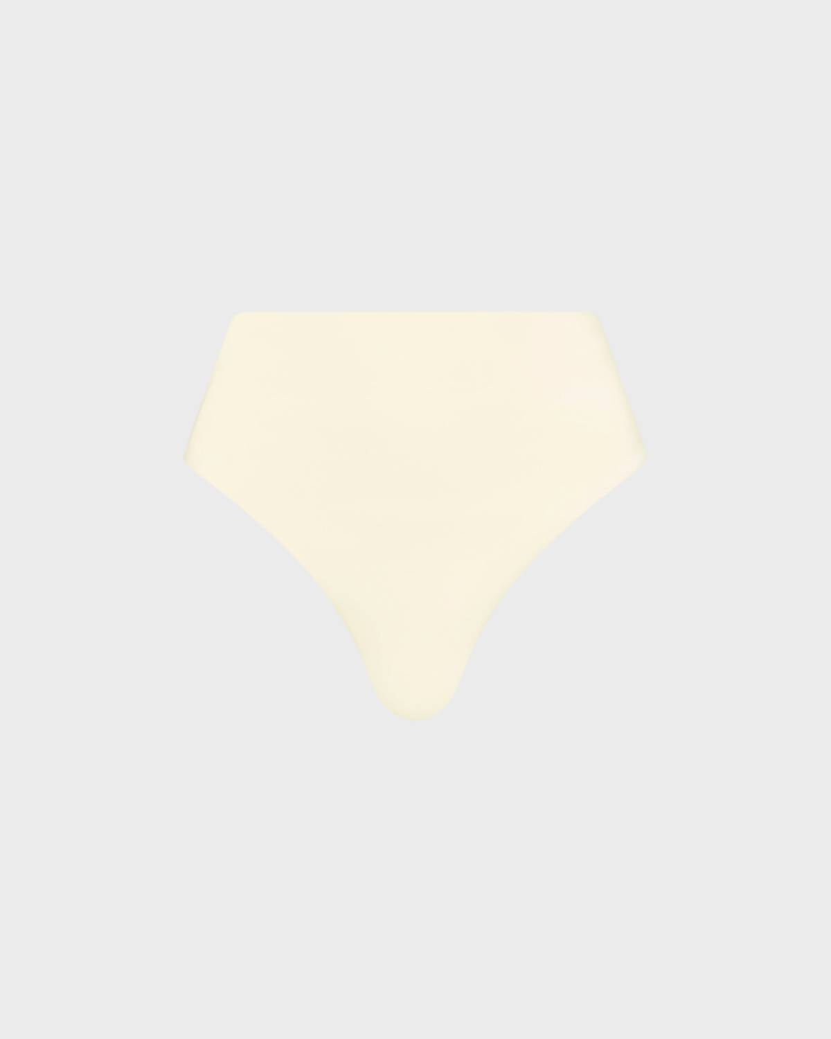 BONDI BORN Poppy Bikini Bottom in porcelain - women's swimwear - alternate view