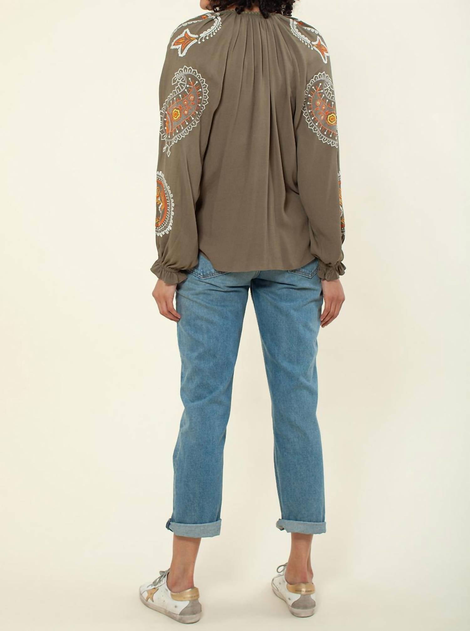 Hale Bob - Elisa Embroidered Top