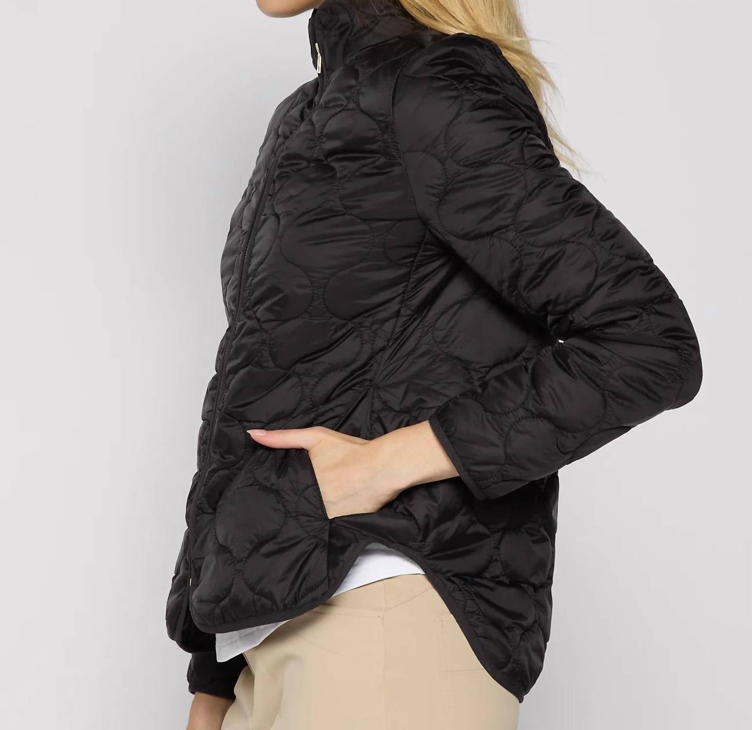 G Lifestyle - 2-Way Zipper Puffer Jacket